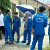 Bapak Irwansyah Mengajar Praktik GPS Geodetic di Kelas XII Geospasial
